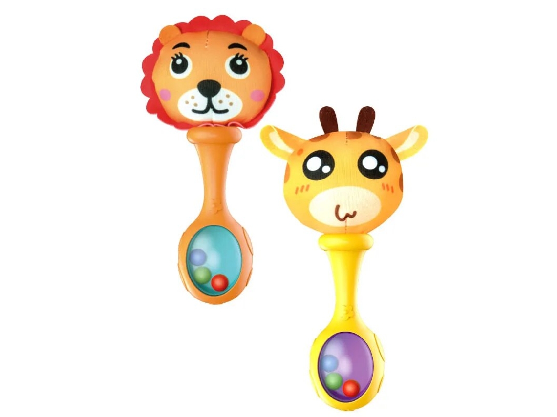 Suave choque de mano de felpa para el bebé recién nacido, sonajeros de felpa, juguetes de mano, agitador para bebés, 3, 6, 9, 12 meses LUGA