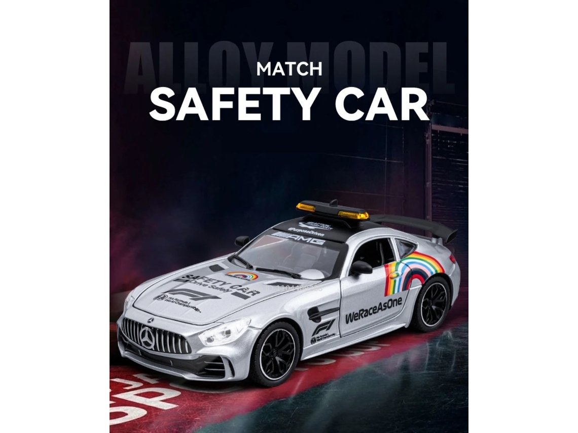 Modelo de coche deportivo de juguete 124 GTR F1 Security 300SL