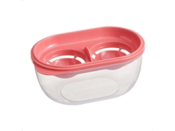 Separador de huevos con recipiente de almacenamiento, material PP, diseño creativo para hornear y cocinar.