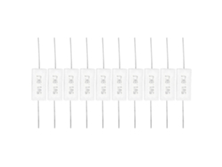 Yncm2026-10 Piezas Resistencia Cemento Potencia 5w 1.8kr Precisión ±5% Componentes Electrónicos