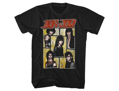 Camiseta ROCKINSTONE Breakout Bon Jovi (XXL)