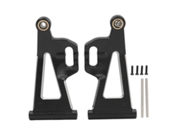 1 Par Brazo Oscilante Inferior Delantero Aluminio Suspensión Para Rc Mjx 1/14 14210 14209 Accesorios Coche Negro