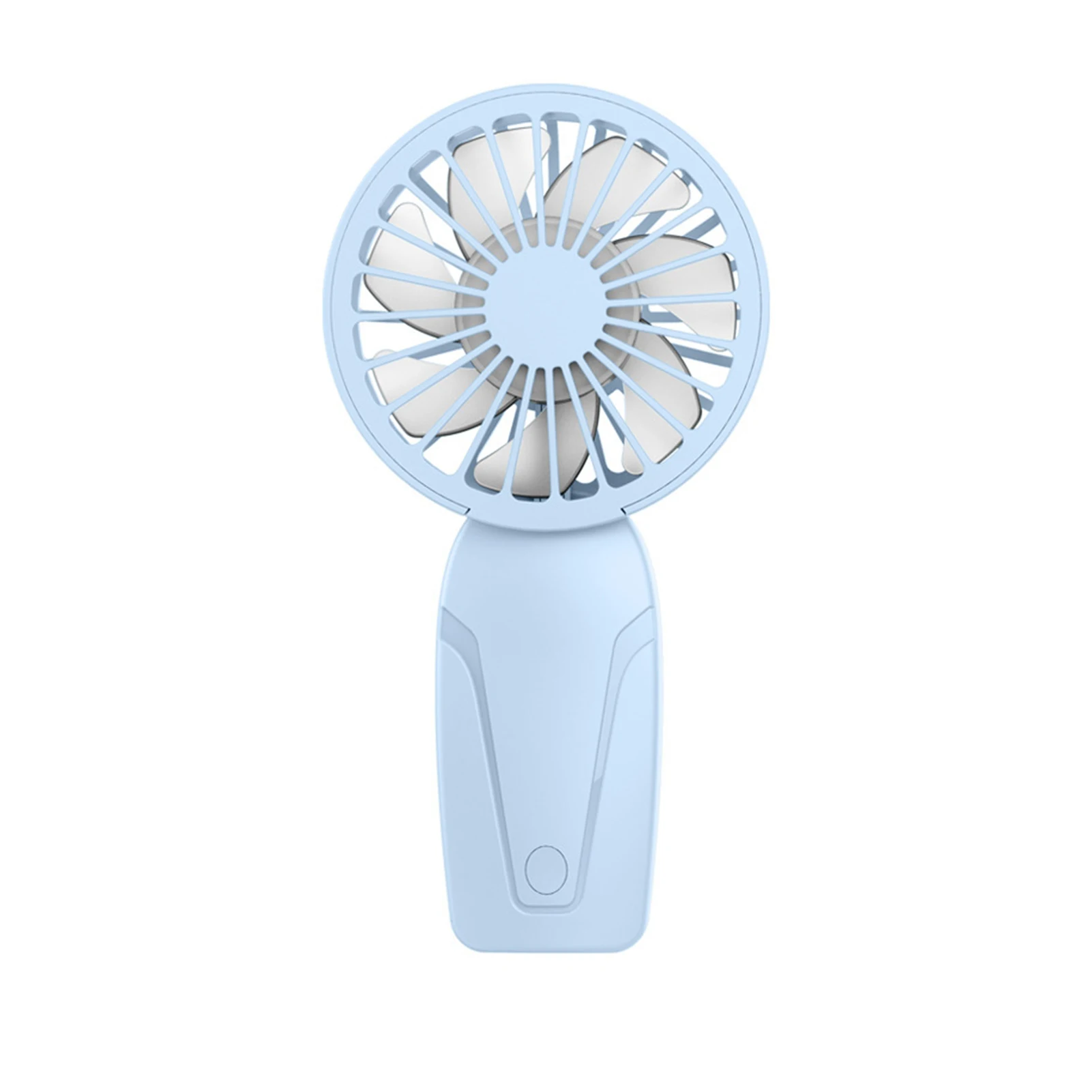 Mini Ventilador Portátil Usb (azul), Bonito Ventilador De Bolsillo Portátil Para Verano.
