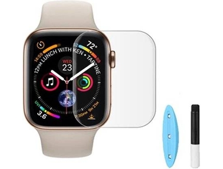Protector de Cristal Templado Watch Series 5 Nano Curved UV Transparente