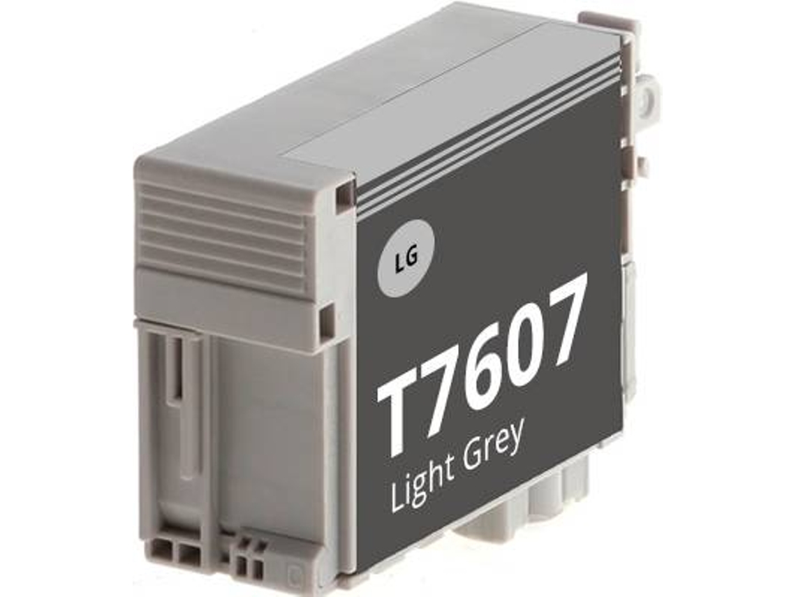 Cartucho para Epson t7607 Gris Tinta de Pigmento c13t76074010