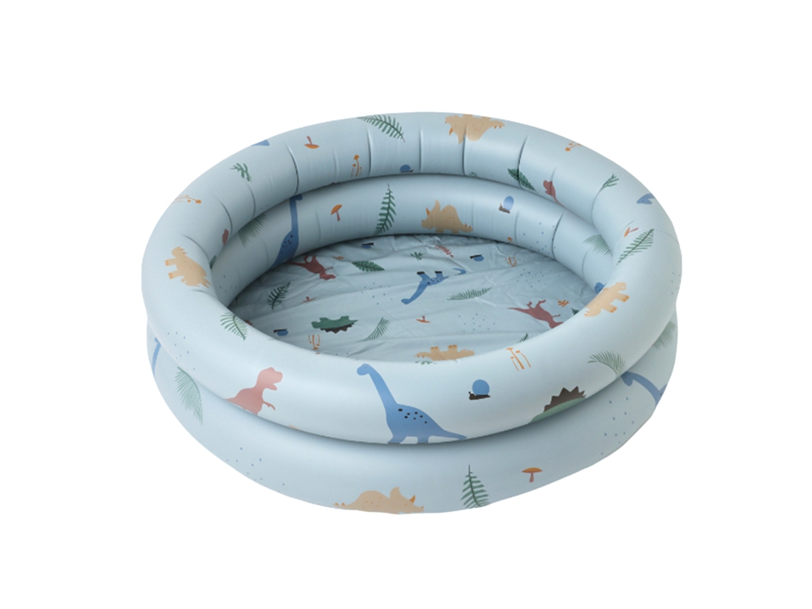 Ats-piscina Hinchable Para Niños Redonda Multifuncional Fence Segura Pvc Anti-fugas Para Interior Exterior Azul