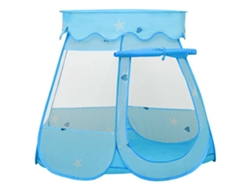 Tienda De Juegos Para Niños Con 250 Bolas Azul 102x102x82 Cm