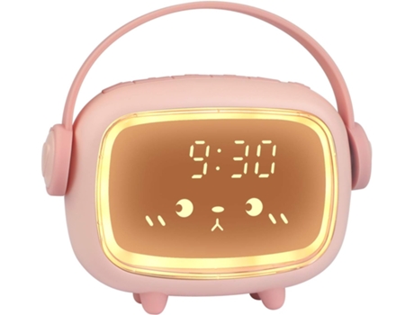 Reloj despertador con luz digital para niños reloj despertador para niñas y niños reloj digital con luz nocturna de ángel reloj despertador LED con...