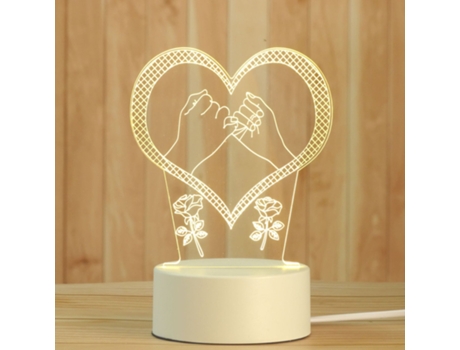 Luz Nocturna 3D Led Creativa