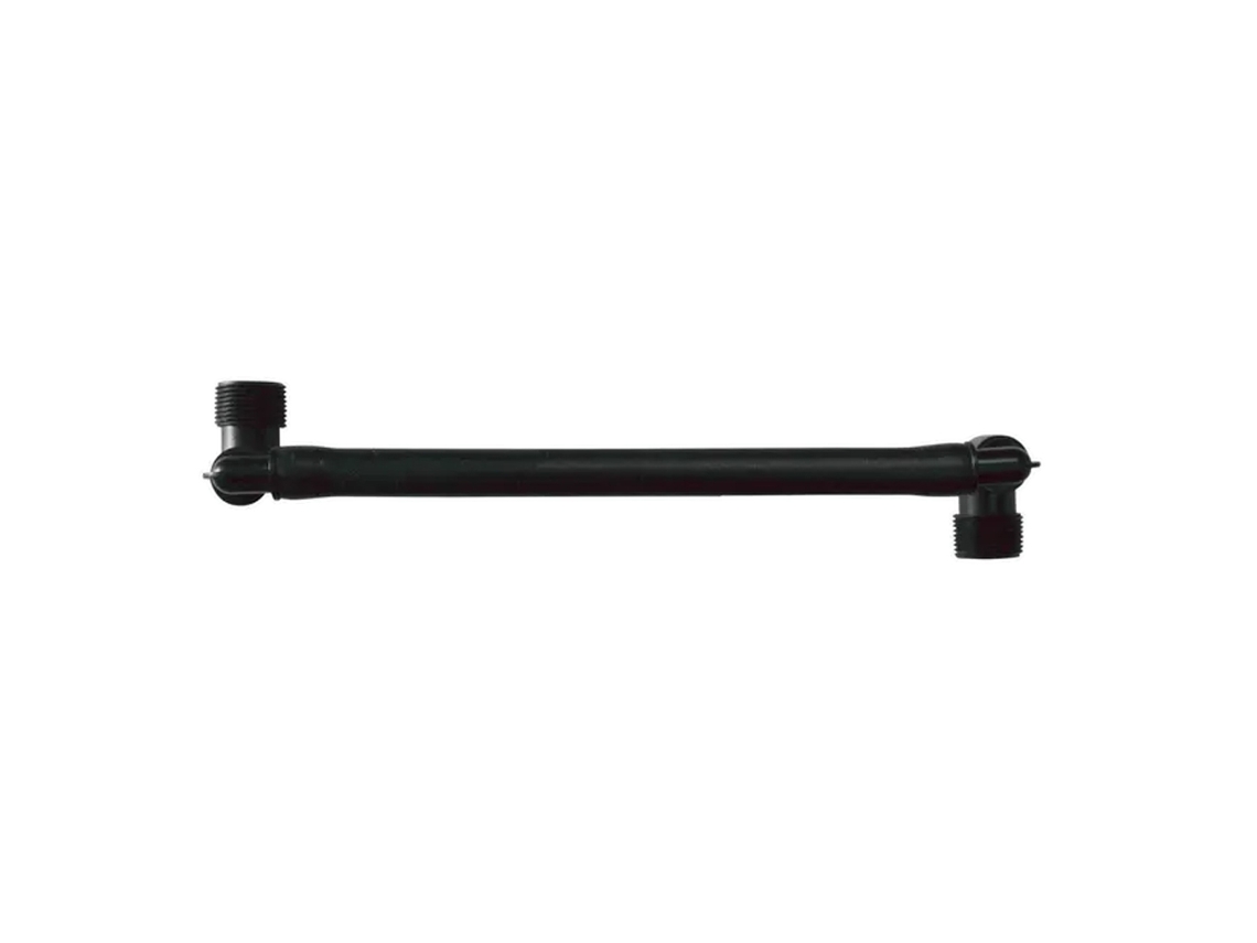 Tubo de 30 cm de longitud que dispone de codos articulados con doble giro de 360º de rosca macho de ½” en sus extremos. Codo articulado 30 cm ½ x ½ para difusores y aspersores.