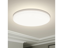 Luminária de Teto Led Redonda Moderna, Fonte de Alimentação Ca MDUG (luz Natural 15cm 18w)