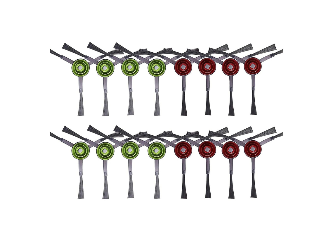 16pcs escova lateral para ecovac deebot ozmo t9 t9 aivi /t8 max t8 power