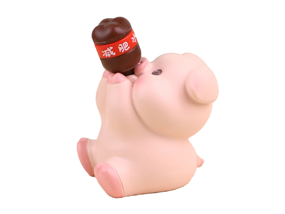 Mini pastelito de resina con figura de animal adorable para niños