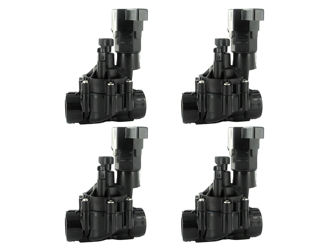 Electroválvula RAIN BIRD 100-DVF 9V con regulador de caudal (Pack x 4) Oferta exclusiva