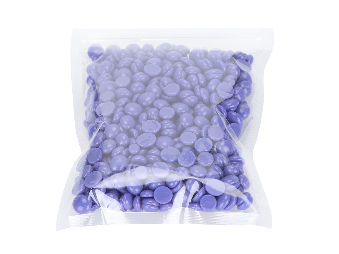 Cera De Depilação Profissional Unissex Cera Em Grãos Lavanda Para Rostro Braços Costas Pernas 50g