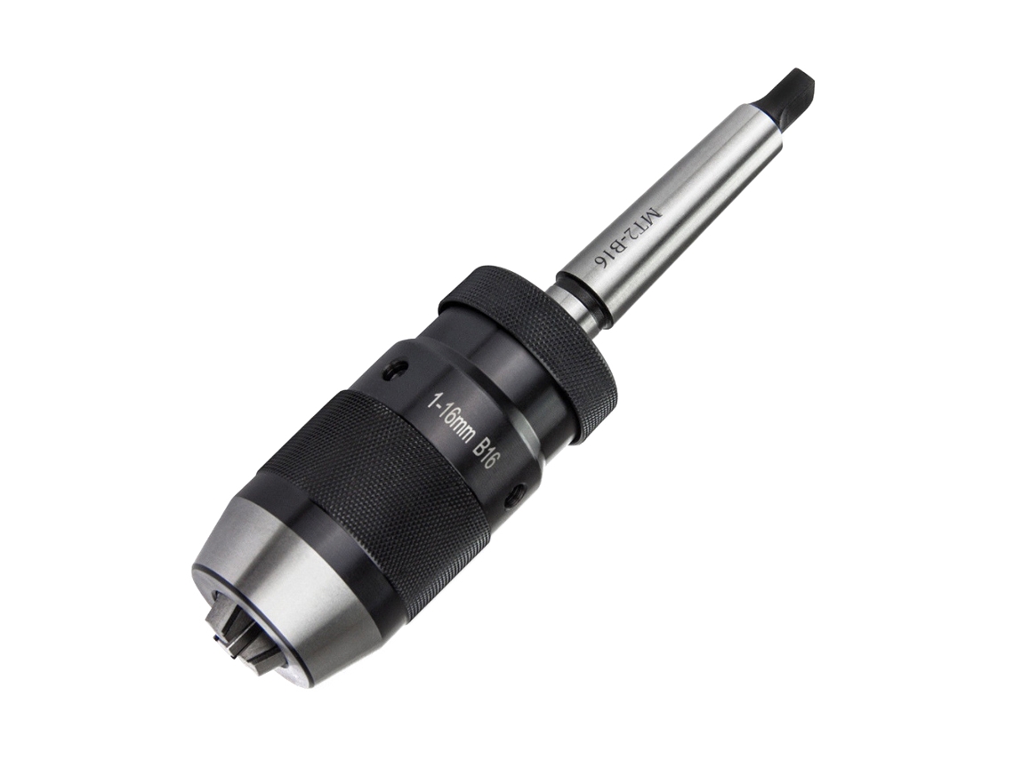 Llave De Taladro Sin Llave B16 De 1-16 Mm Con Apertura Automática Y Mandril Mt2-b16 Para Grifo Mk2