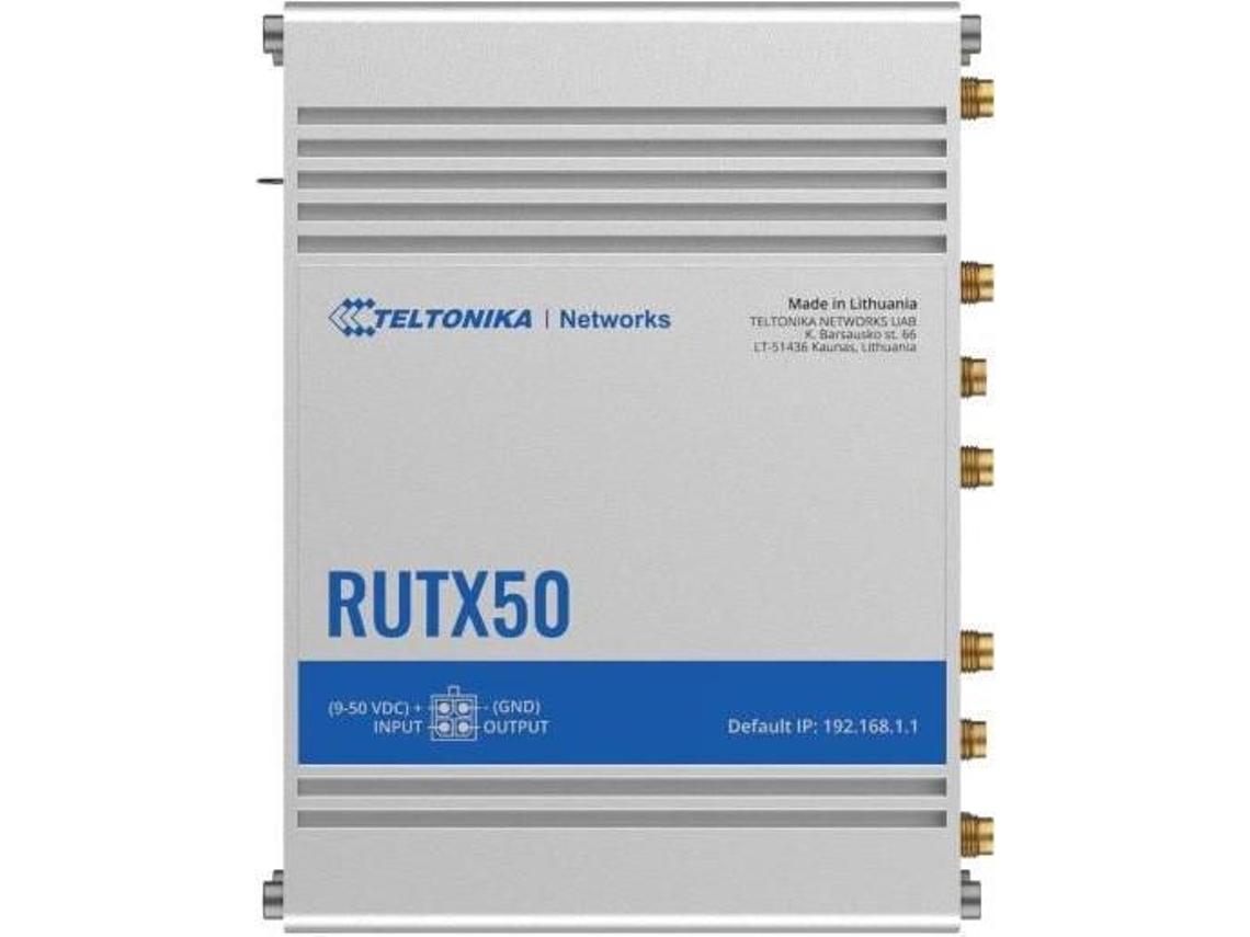 Celular industrial Rutx50 5G Teltonika (rutx50000100)