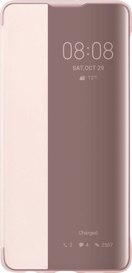 Funda HUAWEI P30 Folio Rosa