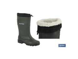 Bota agua forro polar cosido t-44