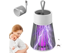 Lámpara Mata Mosquitos Eléctrica Recargable Usb Con Luz Uv, Trampa Anti-insectos Silenciosa Y Segura Para Bebés Y Hogar