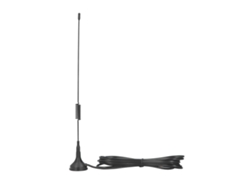 Antena Gsm Externa De Alta Ganancia De 7 Dbi Con Base Magnética (sma) Para Máquinas Publicitarias Y Transmisión De Señales.