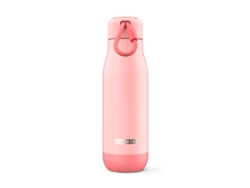 Botella Térmica de 0.5L en Acero Inoxidable de Doble Pared. Pink ZOKU