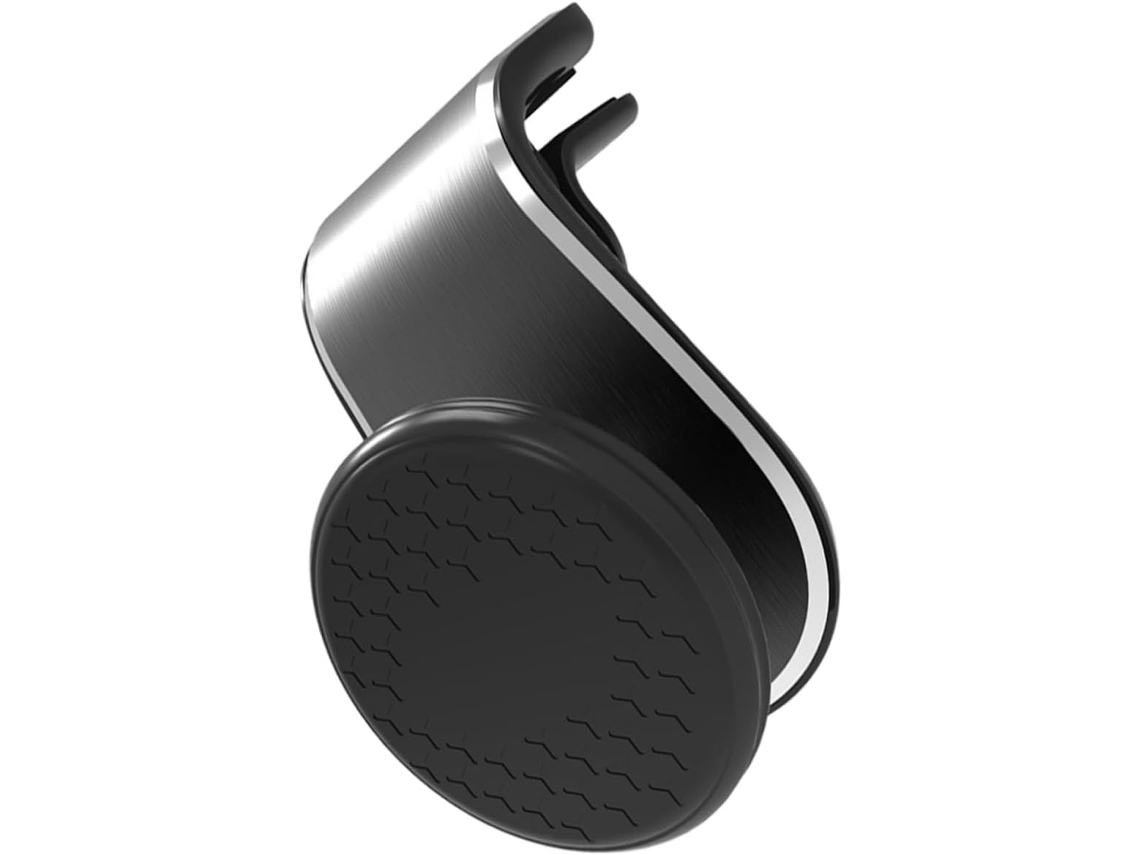 Soporte magnético para teléfono móvil tipo rejilla para coche, fabricado en silicona y metal, diseño sencillo y seguro para hombres y mujeres. Jortmrd