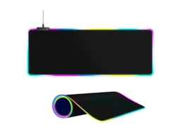 Alfombrilla de ratón RGB grande y extendida VOLTEDGE, antideslizante, para juegos y oficina.