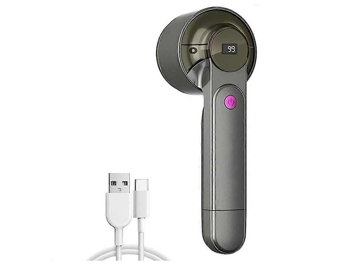 Quitapelusas recargable para telas, con pantalla LED digital. Elimina pelusas y pelusas de la ropa. Rosewell