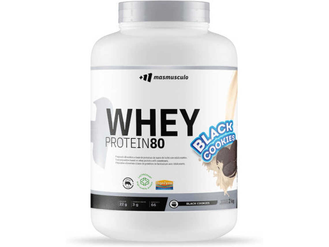 Whey Protein80 - 2 Kg Black Cookies Masmusculo