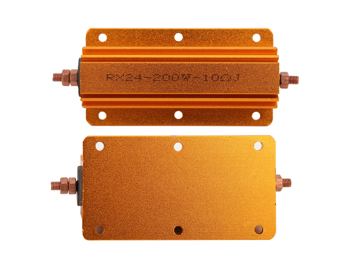 2026horizon-resistor De Potencia 200w 10r De Aluminio, Caja Oro, Componente Eléctrico Industrial
