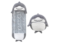 Saco De Dormir De Felpa Gris (edad Mínima Recomendada: 7 Años), Perfecto Para Niños, Educativo, Duradero Y Divertido.