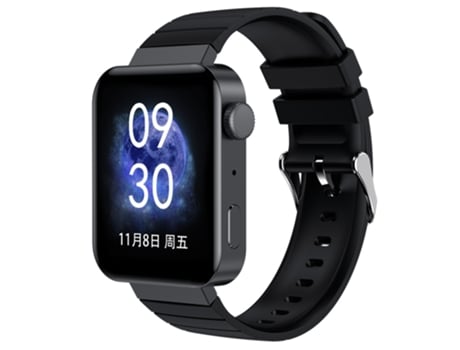 Smartwatch Termómetro Bluetooth Llamada Impermeable Monitor de Sueño Negro JL-EIGHT