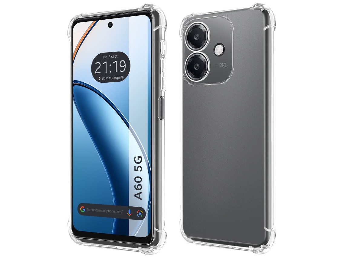 Funda para Oppo A60 5G TUMUNDOSMARTPHONE Silicona Transparente