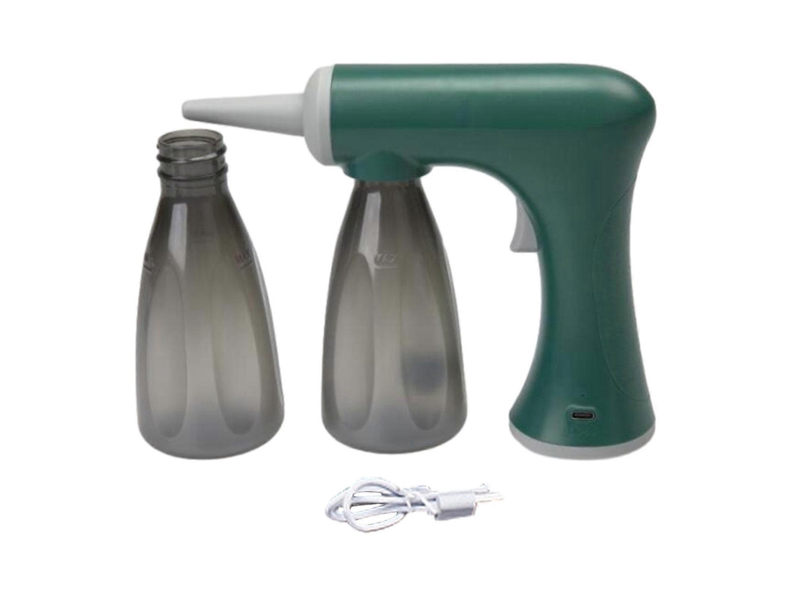 Dispositivo eléctrico de burbujas para peluquería, herramienta de peinado con 2 botellas de espuma fría uniforme Rosewell