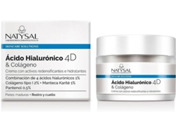 Crema Facial NATYSAL Ácido Hialurónico 4D y Colágeno (50 ml)