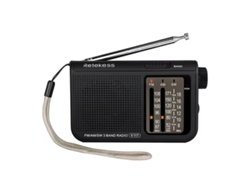 Radio FM Retekes V117, radio portátil AM/FM SW, radio multibanda, radio de onda corta de banda completa, funciona con pilas.