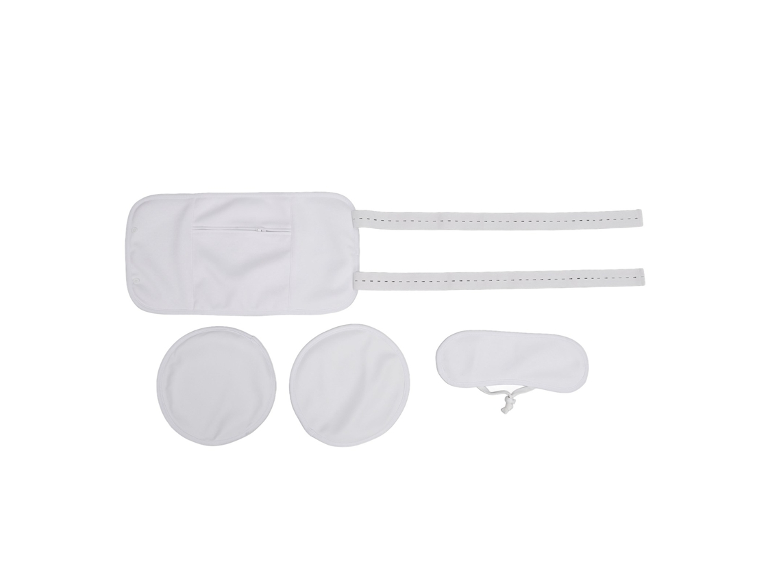 Kit De Sobres Reutilizables De Aceite De Ricino Para Cintura Y Cuello: A Prueba De Fugas, Ajustables Y Con Múltiples Efectos.
