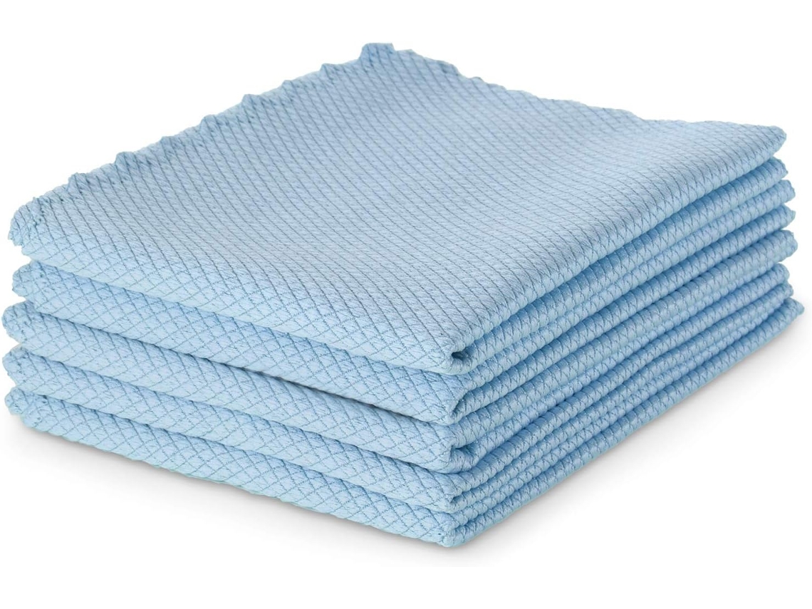 NEVEANCE Paño mágico para limpiar cristales, toallas de microfibra con tecnología superabsorbente de secado rápido para limpieza multiusos, pulido sin pelusa, 