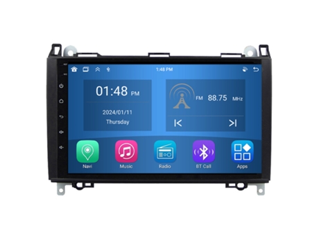 Autoradio 4GB RAM64GB ROM ROVERONE para Mercedes-Benz B-Class T245 Vito 3 W447 Vito 2 Viano 2 W639 Sprinter B200 CarPlay Android Coche Radio Blueto...