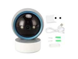 Cámara Interior 2k Con Visión Nocturna, Audio Bidireccional Y Wifi 2.4g Para Mascotas Y Bebés, 100‑240v