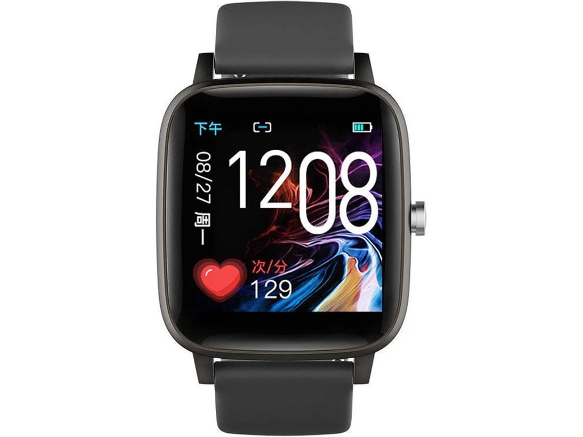 Rastreador de actividad física Stilvoller, reloj inteligente resistente al agua, monitor de datos de salud, negro Bestvite