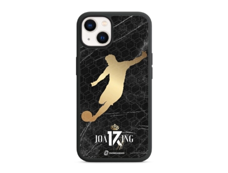 Funda PHONECASES3D iPhone 13 - Oficial Real Betis Fc (Piel Sintética - Negro)