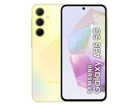 Smartphone SAMSUNG Galaxy A35 8Gb/ 256Gb/ 6.6'/ 5G/ Amarillo