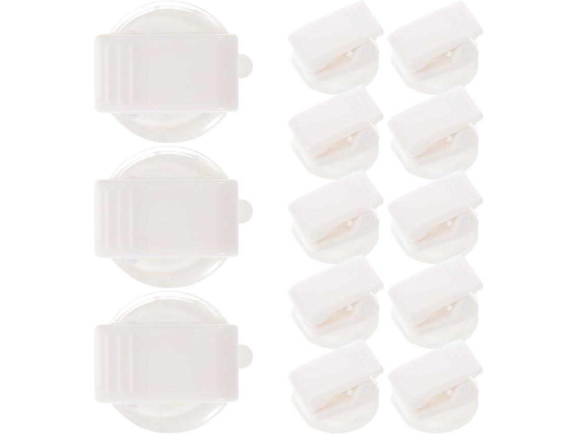 Besportble Clips De Fiestas Y Fotografías Y Papel Y Sujetapapeles 2,40 X 2,40 X 1,50 Cm Acrílico, Fácil Ajuste