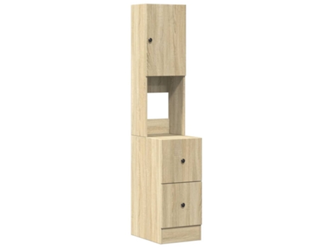 Mueble De Cocina VIDAXL Marrón Madera contrachapada (35x50x180 cm)