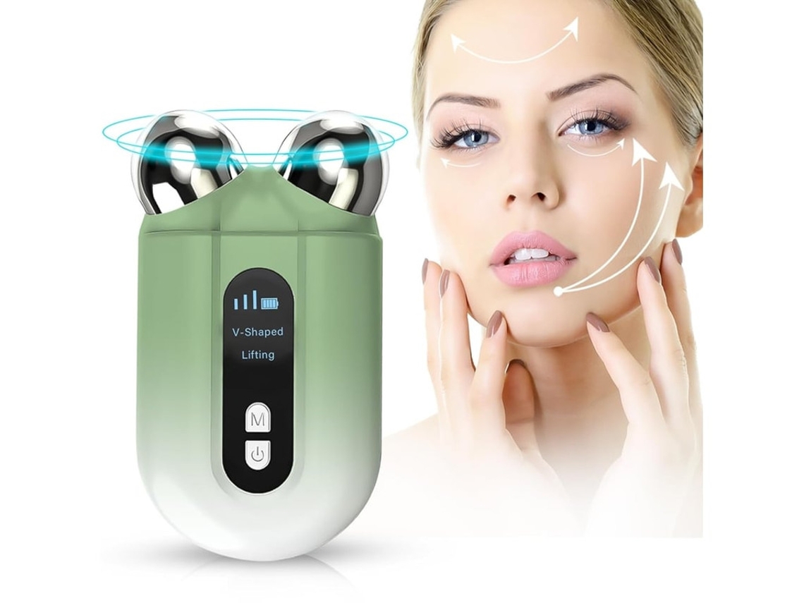 Dispositivo Facial De Microcorrente Dispositivo De Microcorrente Facial Para Pele Facial Firme 2 Modos E 3 Engrenagens De Massajador Facial Yizhood