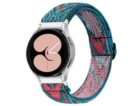 Correa de tela tejida tejido elástico ajustable para Samsung Galaxy Watch4 Active 40mm/44mm/Watch4 Classic 42mm/46mm - k