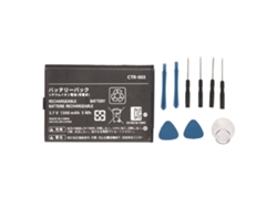 Batería De Repuesto Ctr 003 De 1300 Mah Para 3ds, 2ds Y New 2ds Ll Con Kit De Herramientas De Reparación.