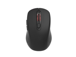 Ratón inalámbrico Yizhood W 718 2.4G, silencioso, recargable, Bluetooth, para juegos de PC y portátil, 1600 dpi, color negro